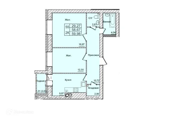 Квартира в ЖК АКАДЕМИЧЕСКИЙ