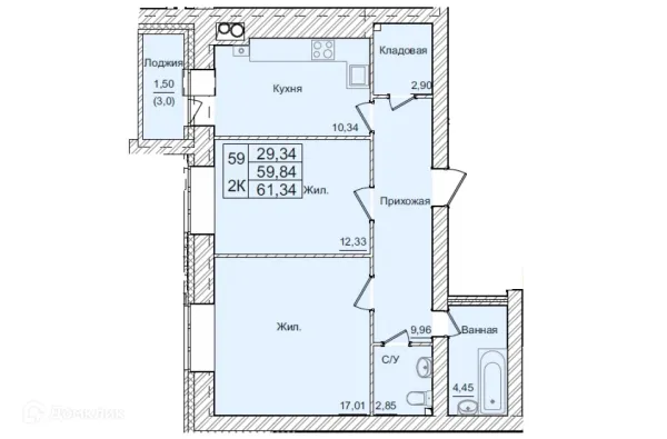 Квартира в ЖК АКАДЕМИЧЕСКИЙ