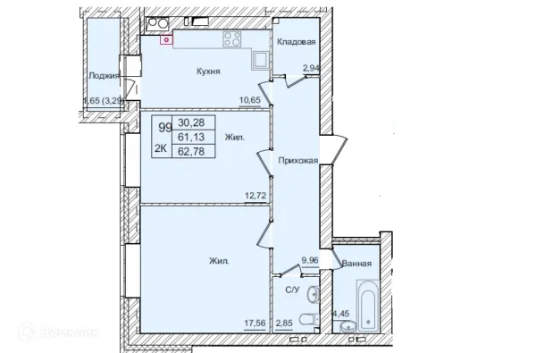 Квартира в ЖК АКАДЕМИЧЕСКИЙ