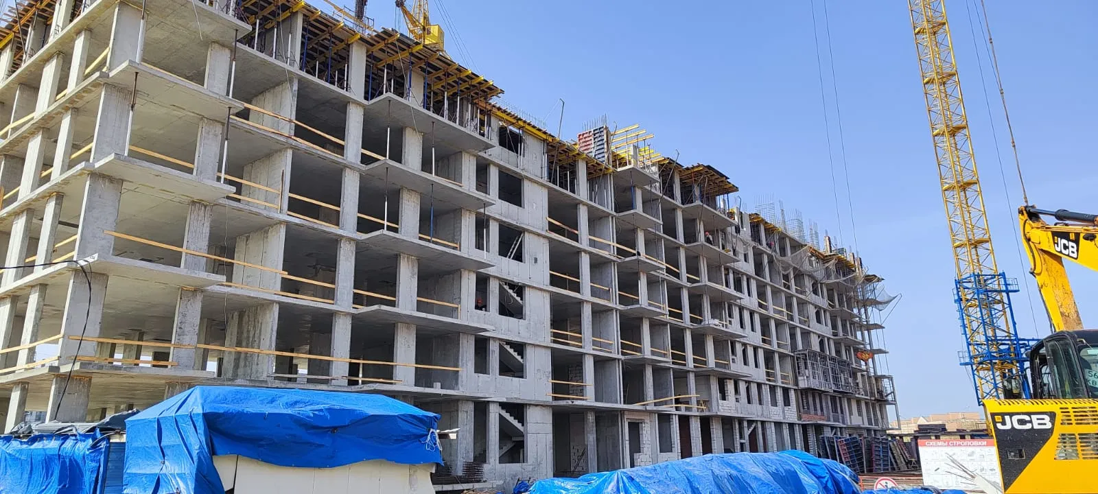 ЖК Первый на Правом ход строительства