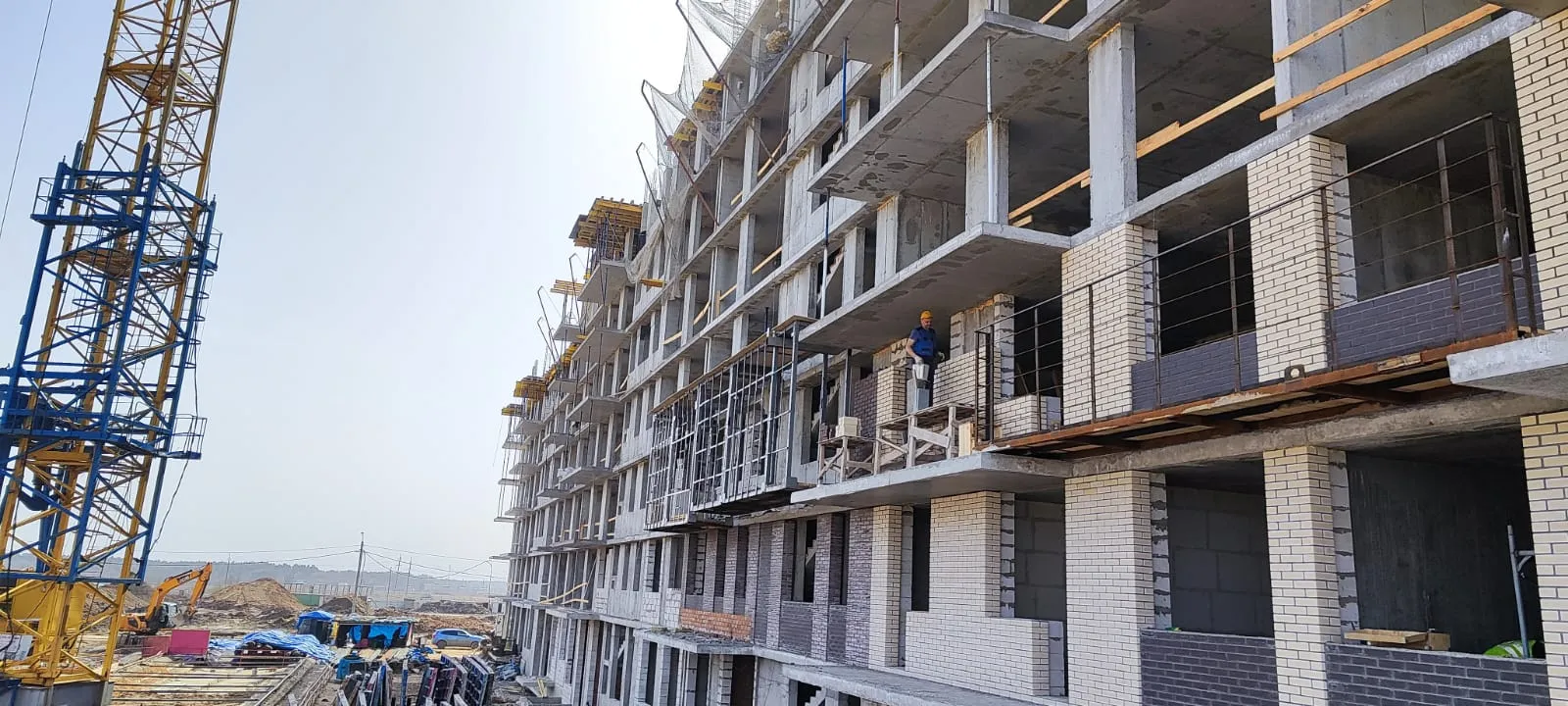 ЖК Первый на Правом ход строительства