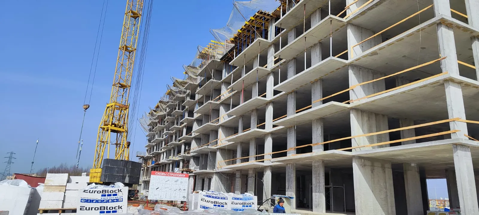 ЖК Первый на Правом ход строительства