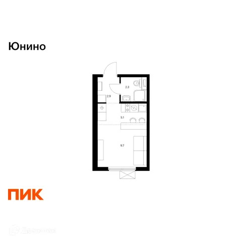Квартира в ЖК Юнино