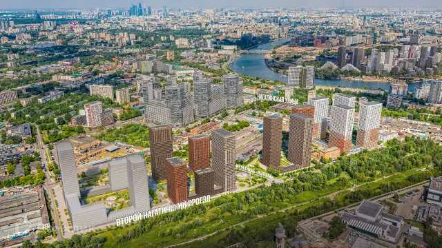 Планировка 2 комн. в ЖК Второй Нагатинский