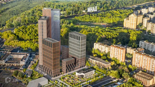 Планировка 2 комн. в ЖК Полар