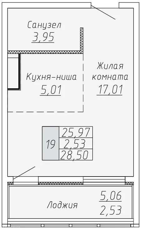Фото квартиры в ЖК КЕДЫ