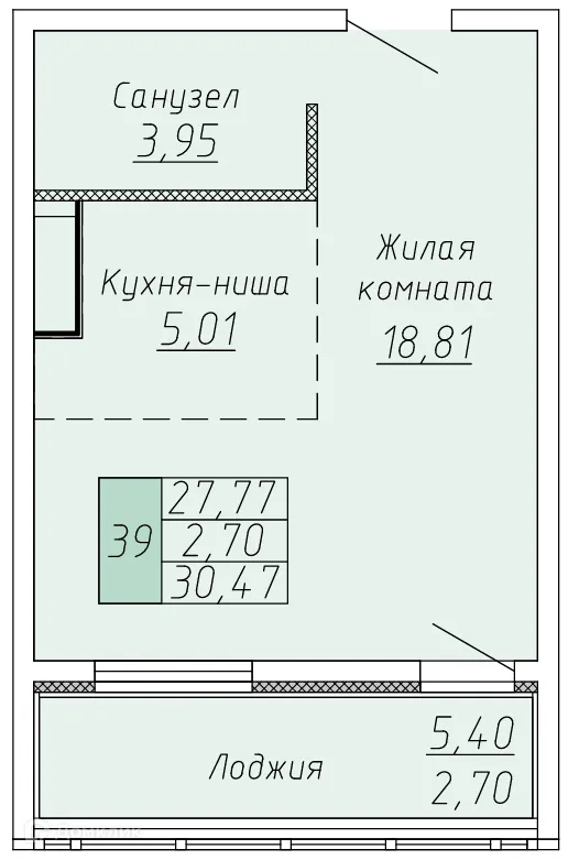 Фото квартиры в ЖК КЕДЫ