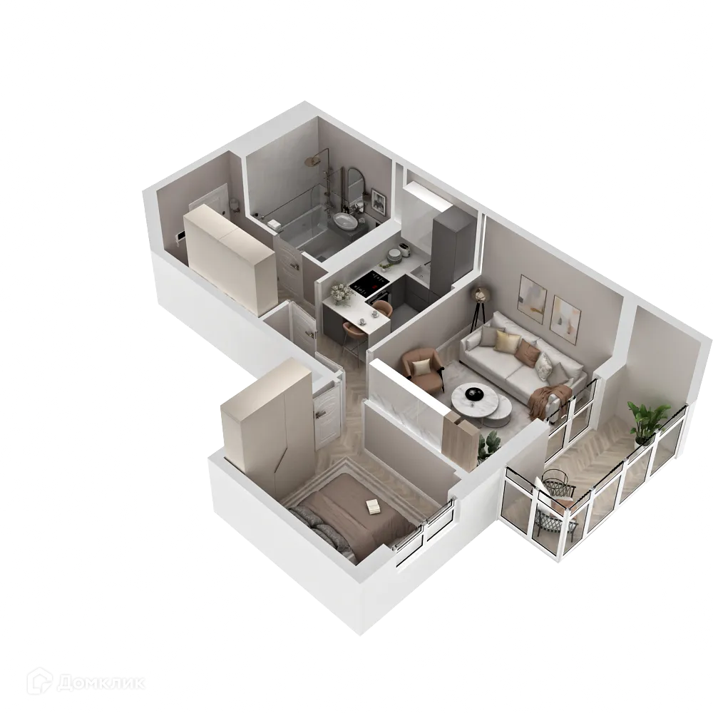 Фото квартиры в ЖК "Новые горизонты на Пушкина"