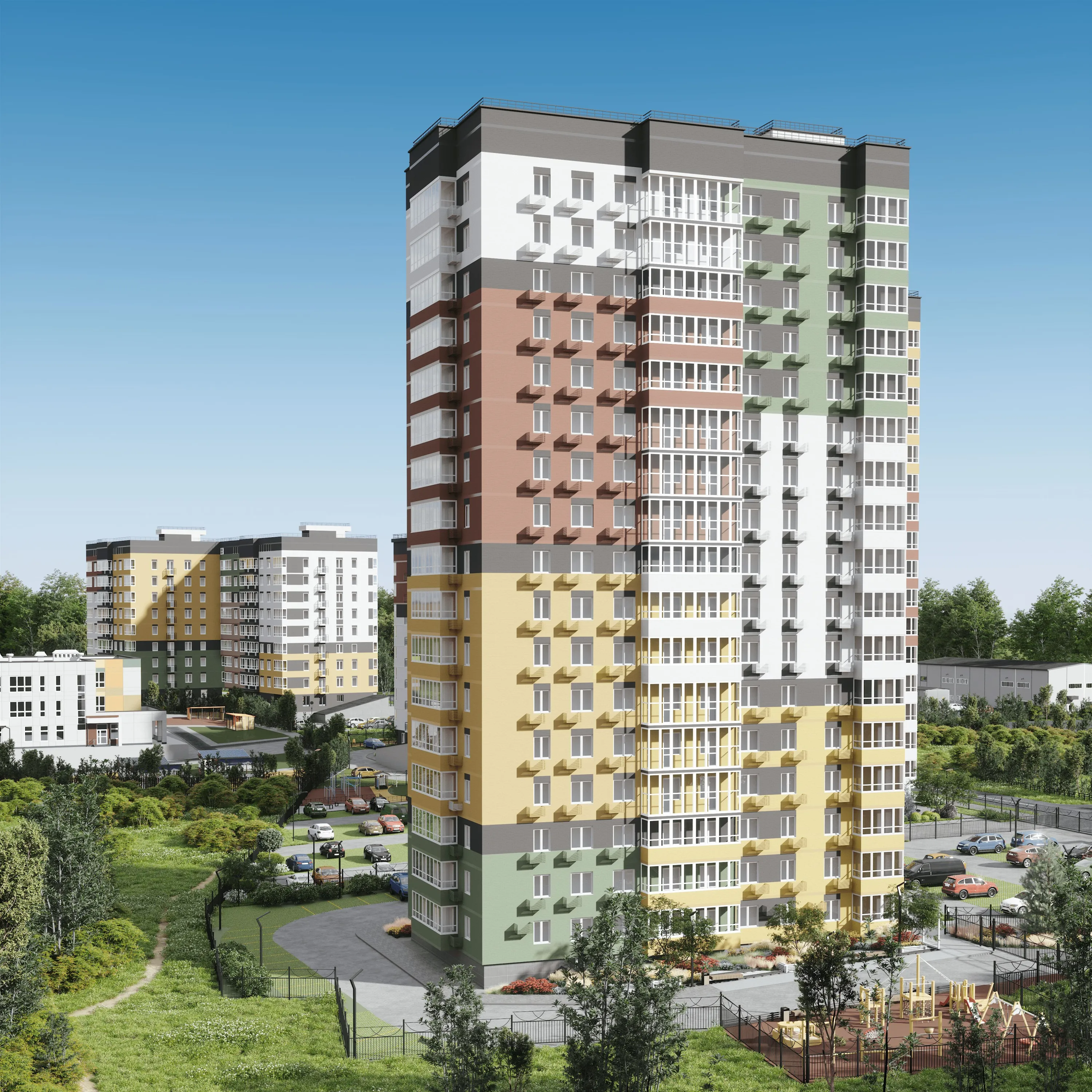 Фото квартиры в ЖК "Green City (Грин Сити)"