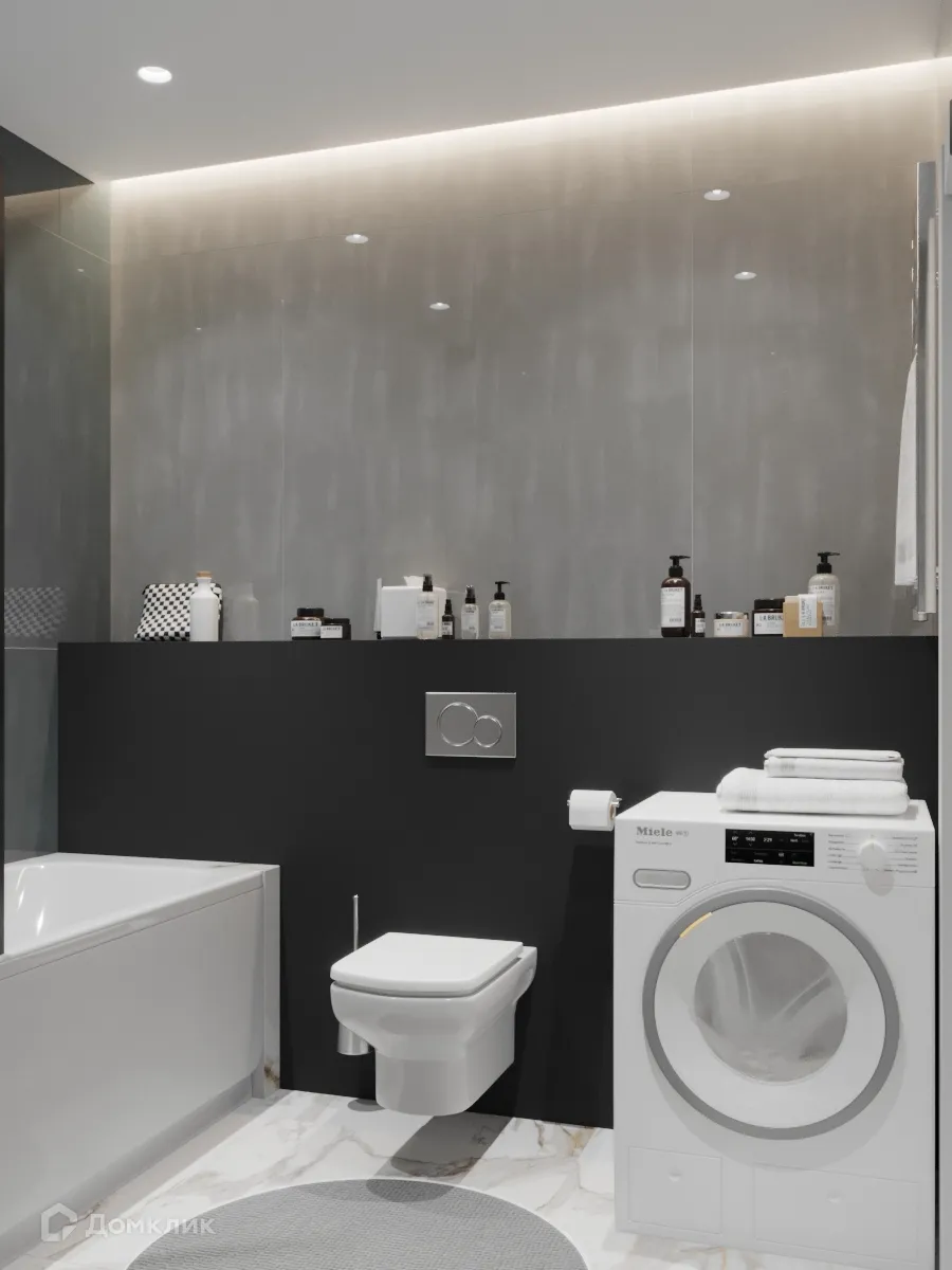 Планировка 2-комнатной квартиры 59.2 м² в ЖК Очаг, г. Иркутск — фото 5