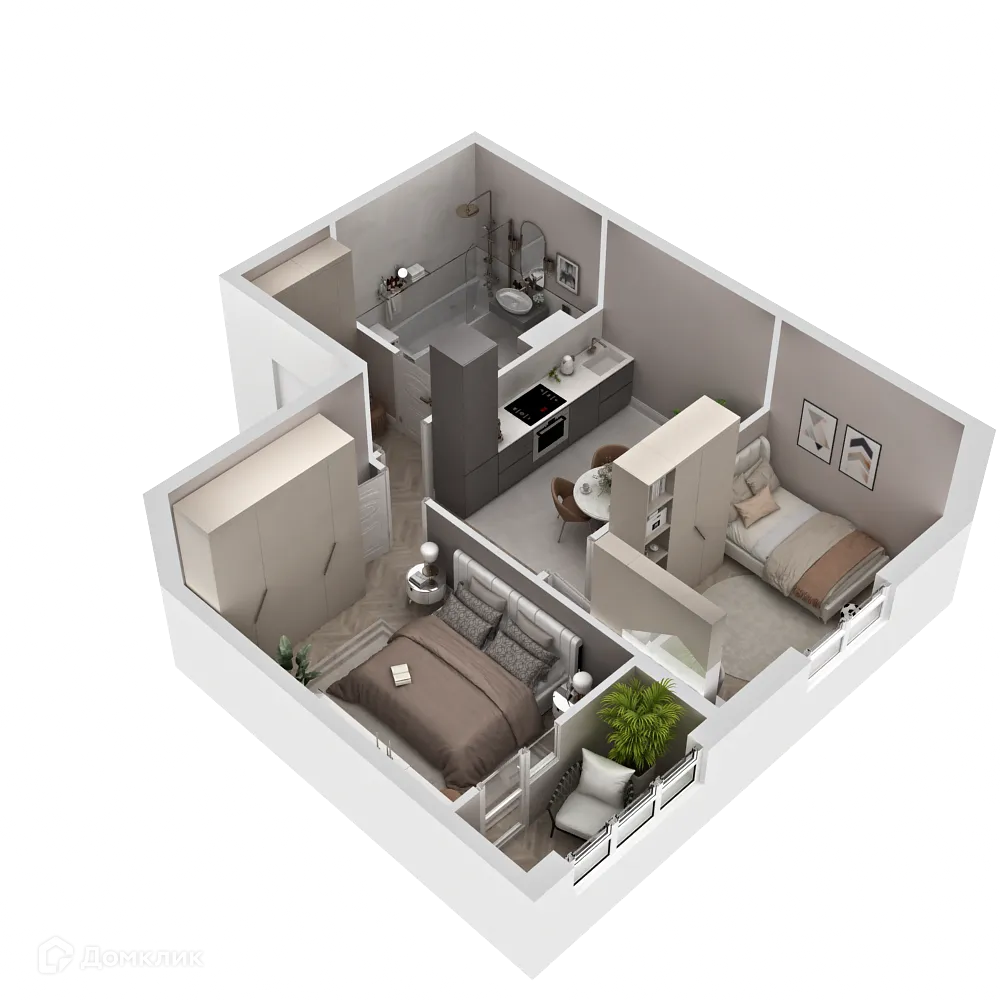 Фото квартиры в ЖК "Новые горизонты на Пушкина"