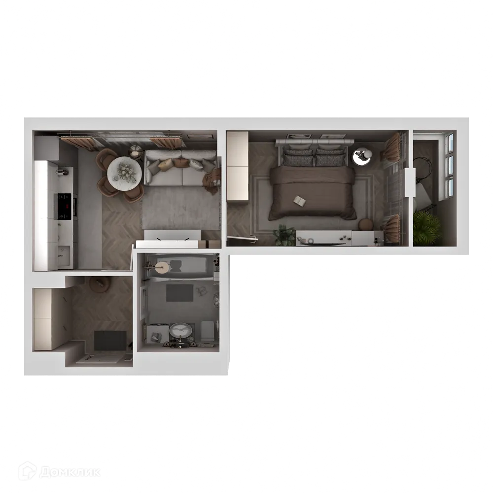 Фото квартиры в ЖК "Новые горизонты на Пушкина"