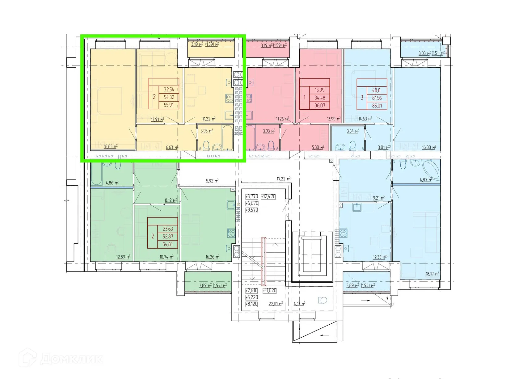 Фото квартиры в ЖК НЕВСКИЙ