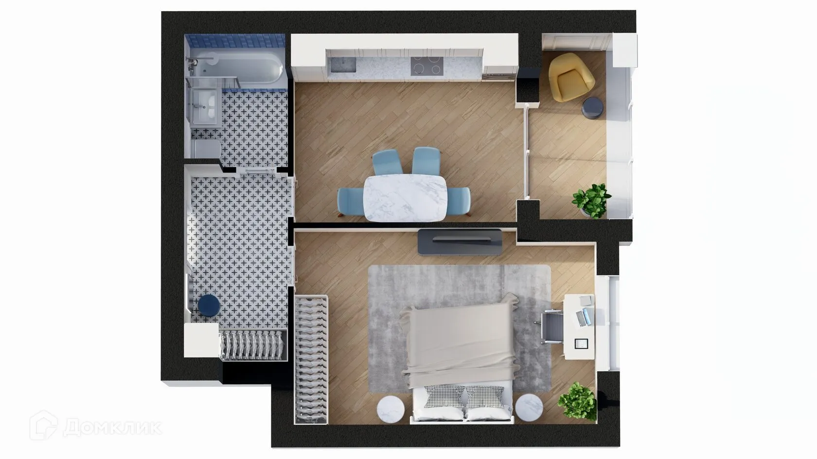 Фото квартиры в ЖК НЕВСКИЙ