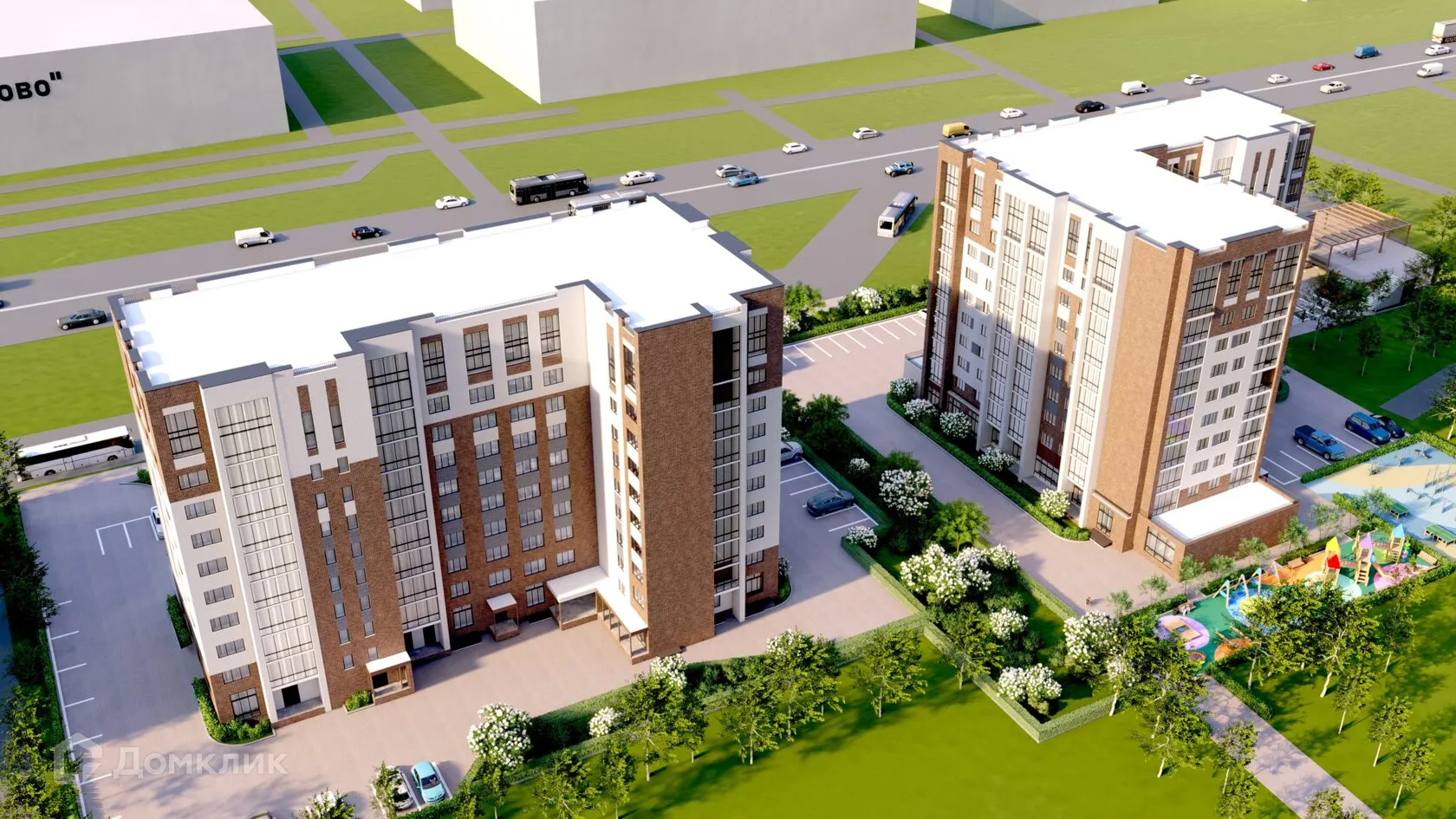 Планировка 2-комнатной квартиры 57.1 м² в ЖК НЕВСКИЙ, г. Кострома — фото 6