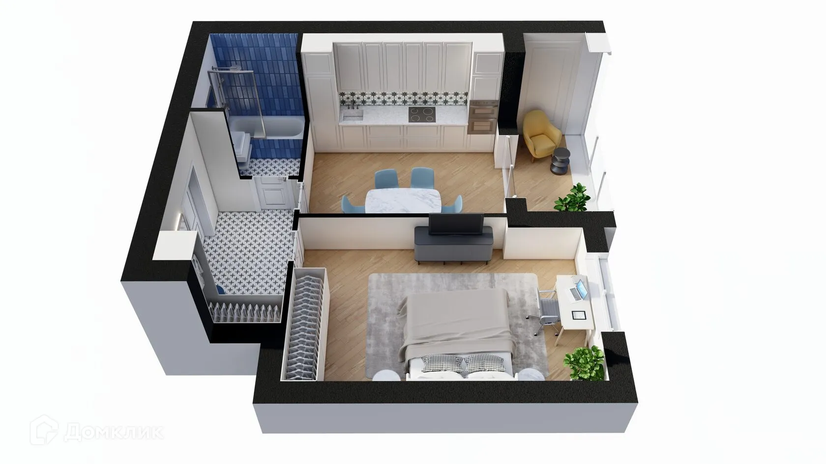 Фото квартиры в ЖК НЕВСКИЙ