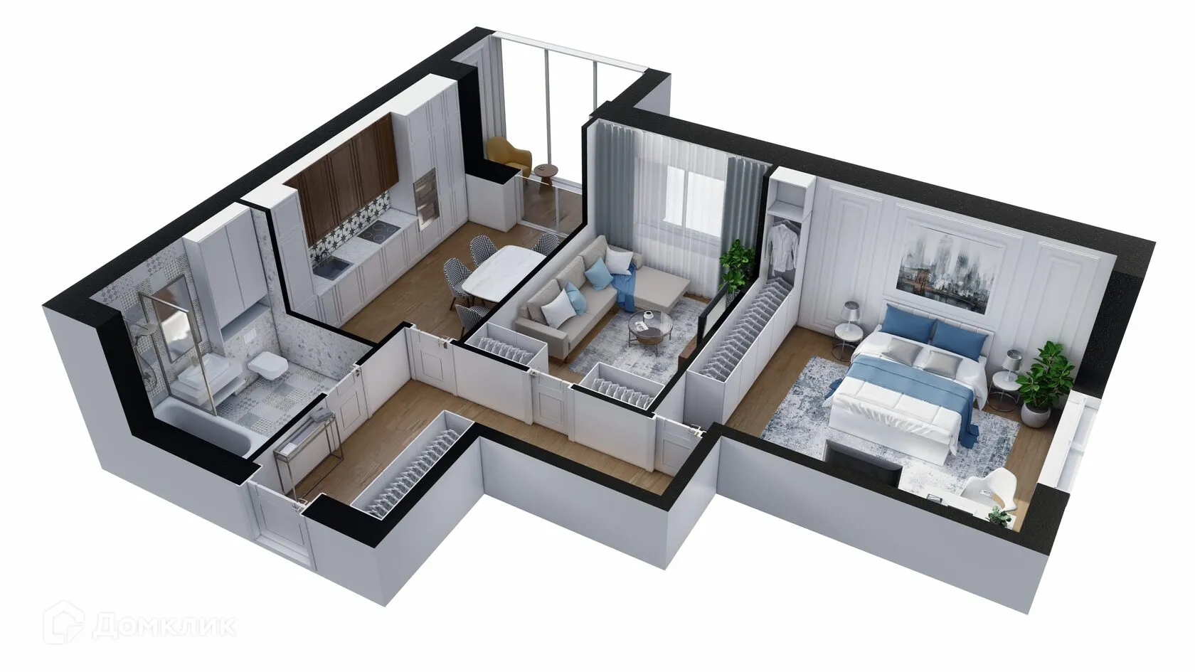 Фото квартиры в ЖК НЕВСКИЙ