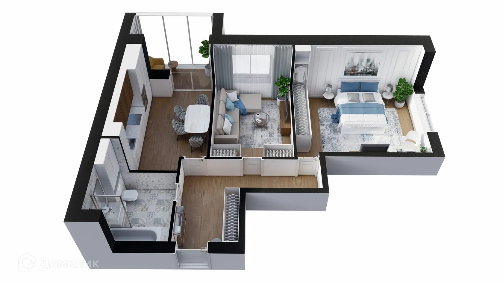 Фото квартиры в ЖК НЕВСКИЙ