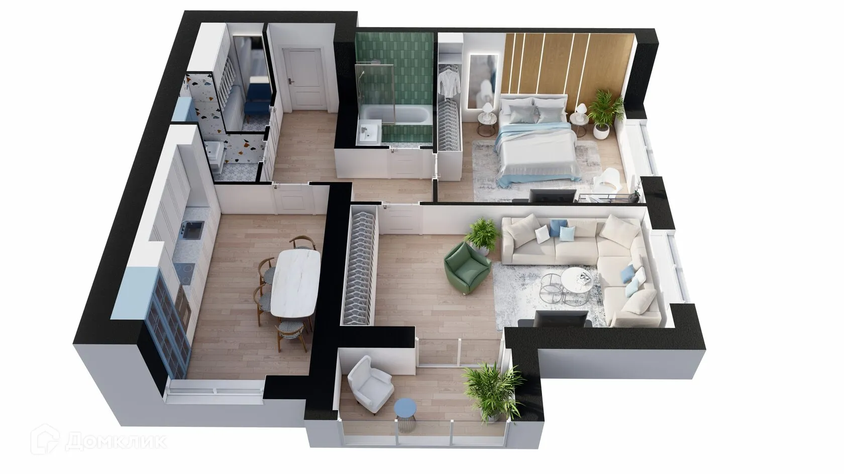 Фото квартиры в ЖК НЕВСКИЙ