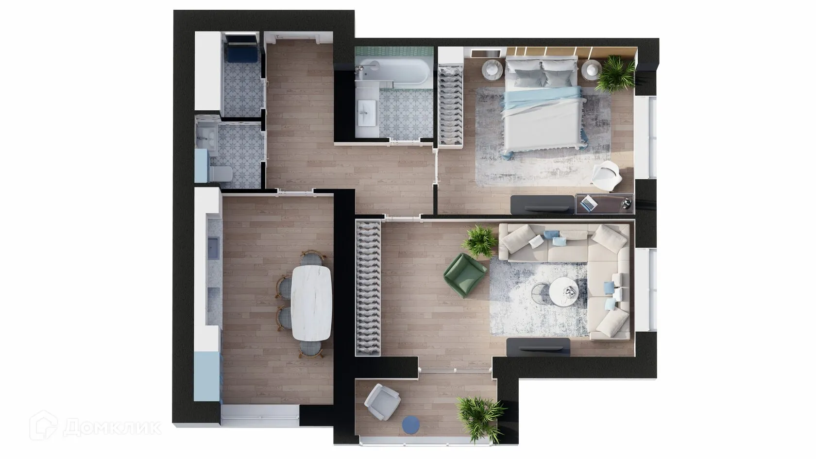 Фото квартиры в ЖК НЕВСКИЙ