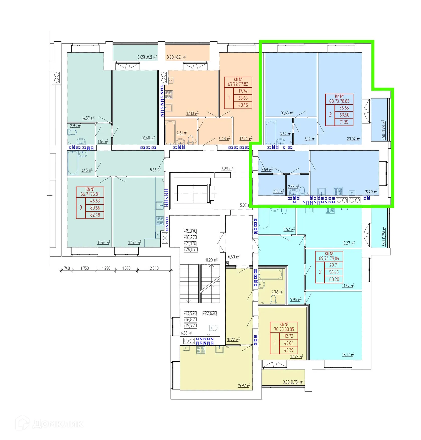 Фото квартиры в ЖК НЕВСКИЙ