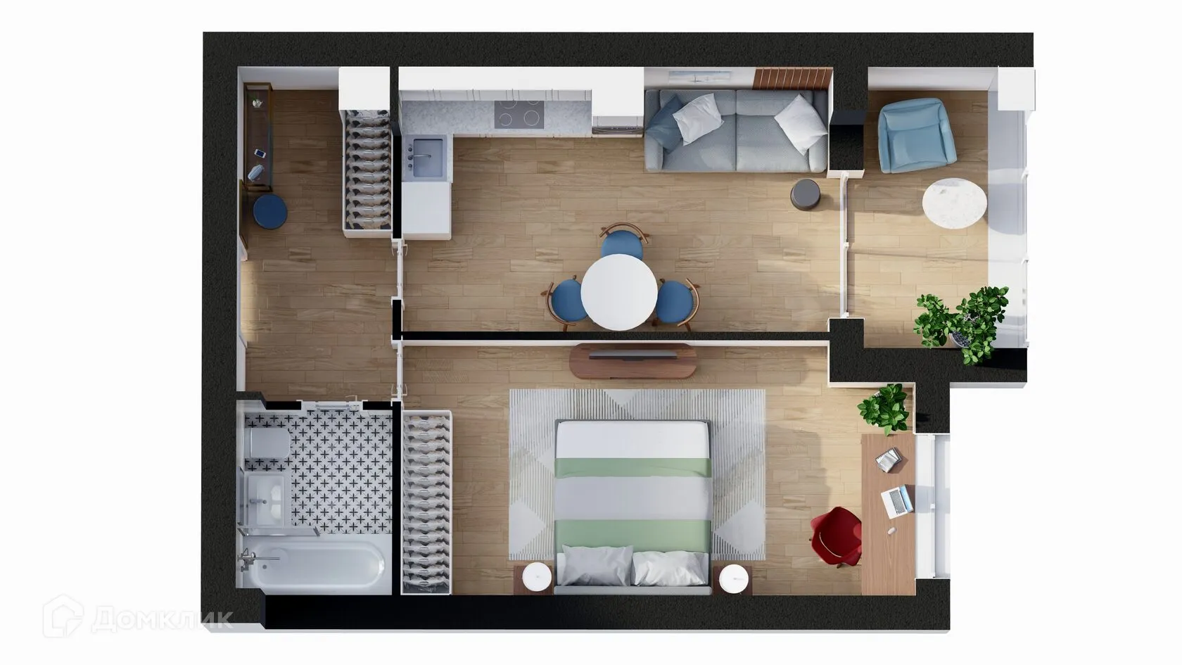 Фото квартиры в ЖК НЕВСКИЙ