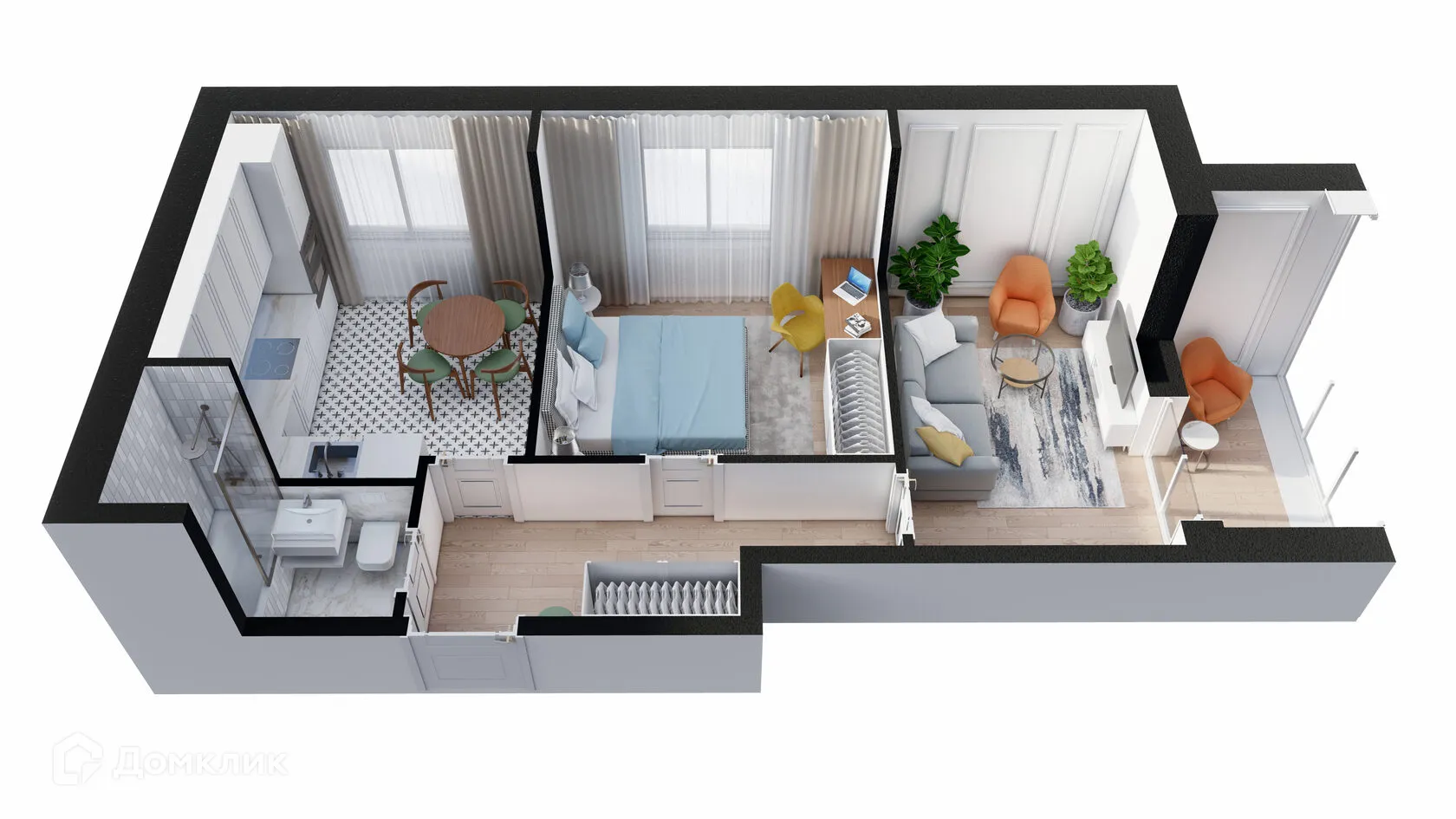 Фото квартиры в ЖК НЕВСКИЙ