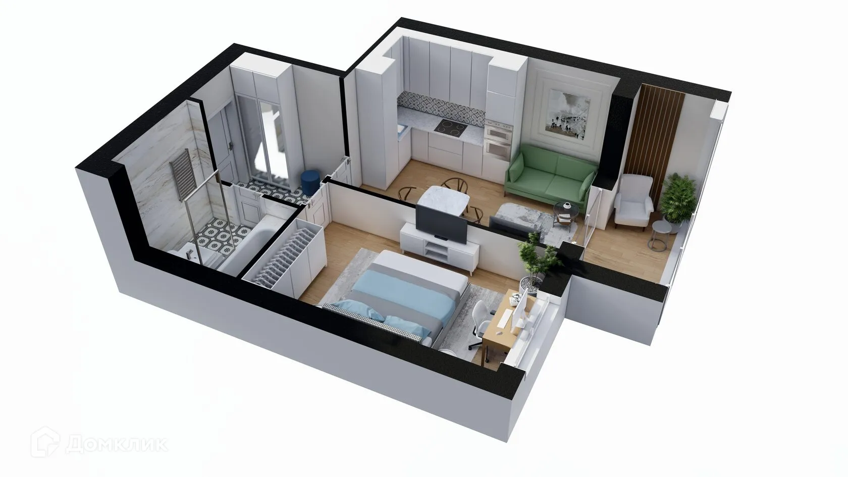 Фото квартиры в ЖК НЕВСКИЙ