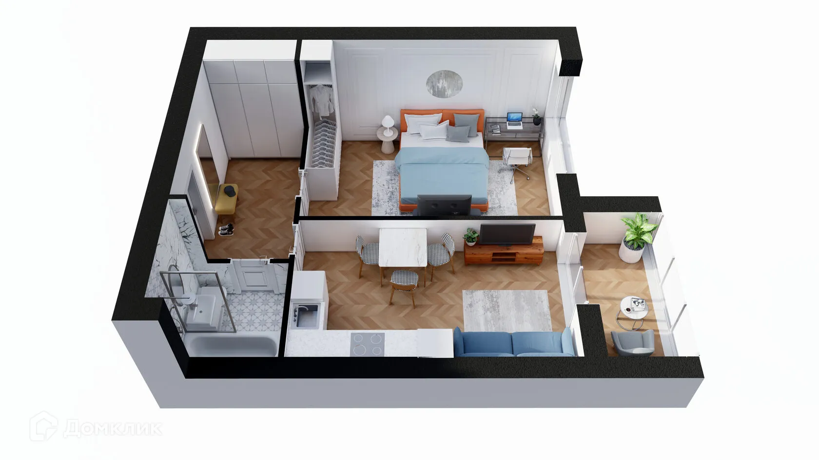 Фото квартиры в ЖК НЕВСКИЙ