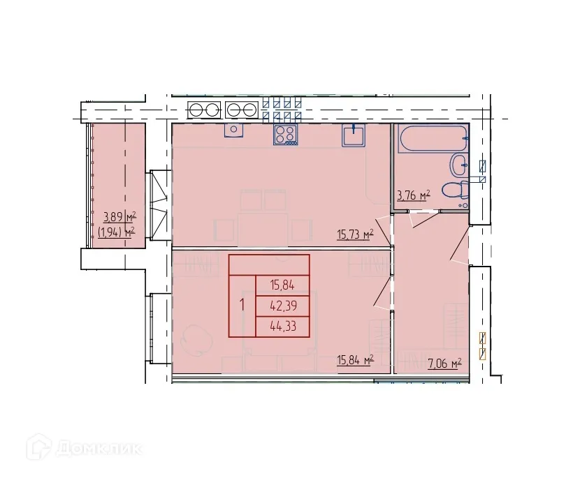 Фото квартиры в ЖК НЕВСКИЙ