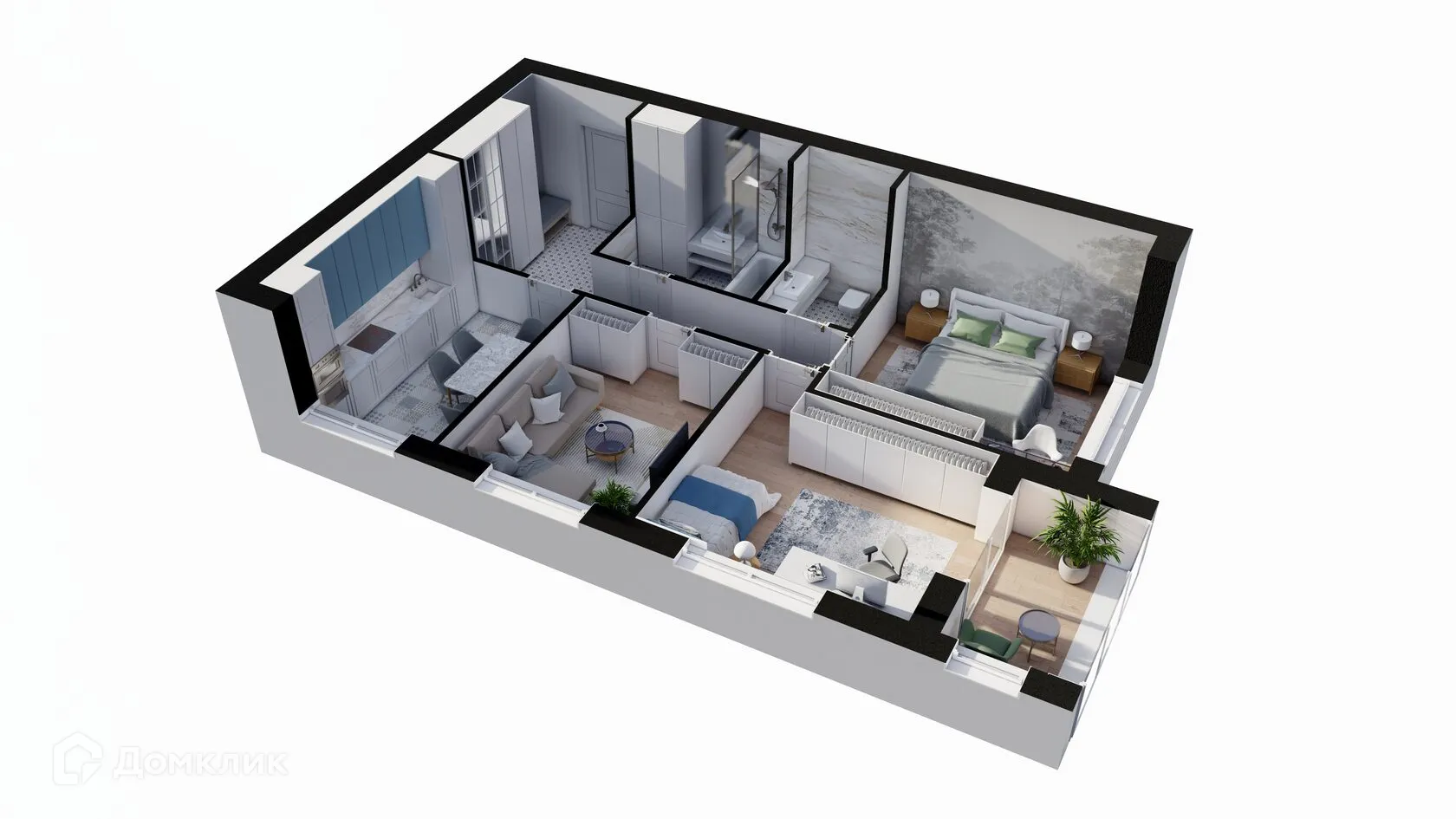 Фото квартиры в ЖК НЕВСКИЙ