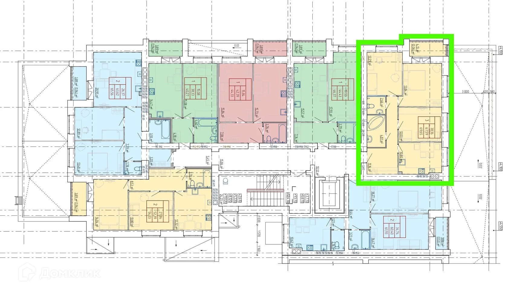 Фото квартиры в ЖК НЕВСКИЙ