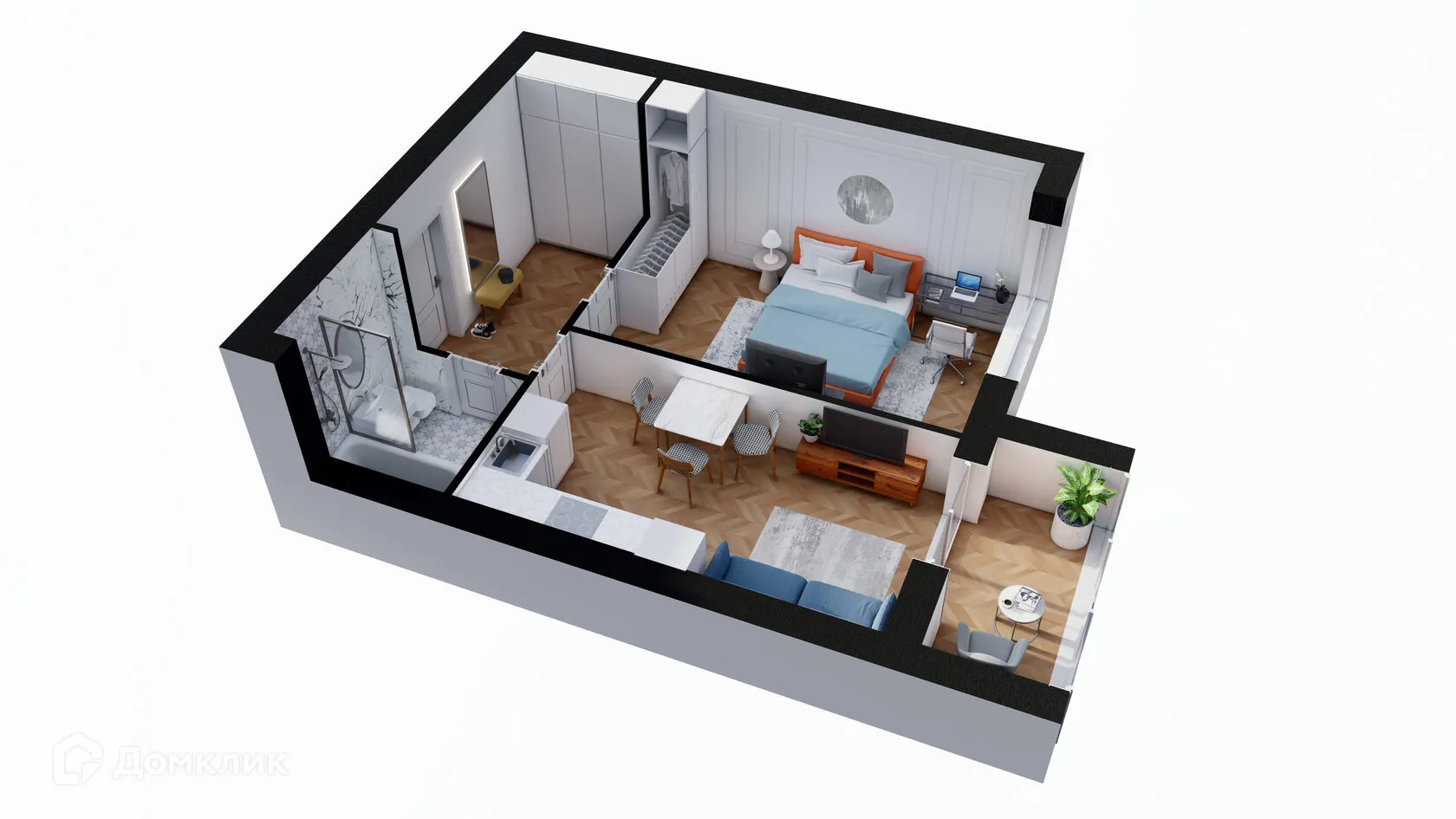 Фото квартиры в ЖК НЕВСКИЙ