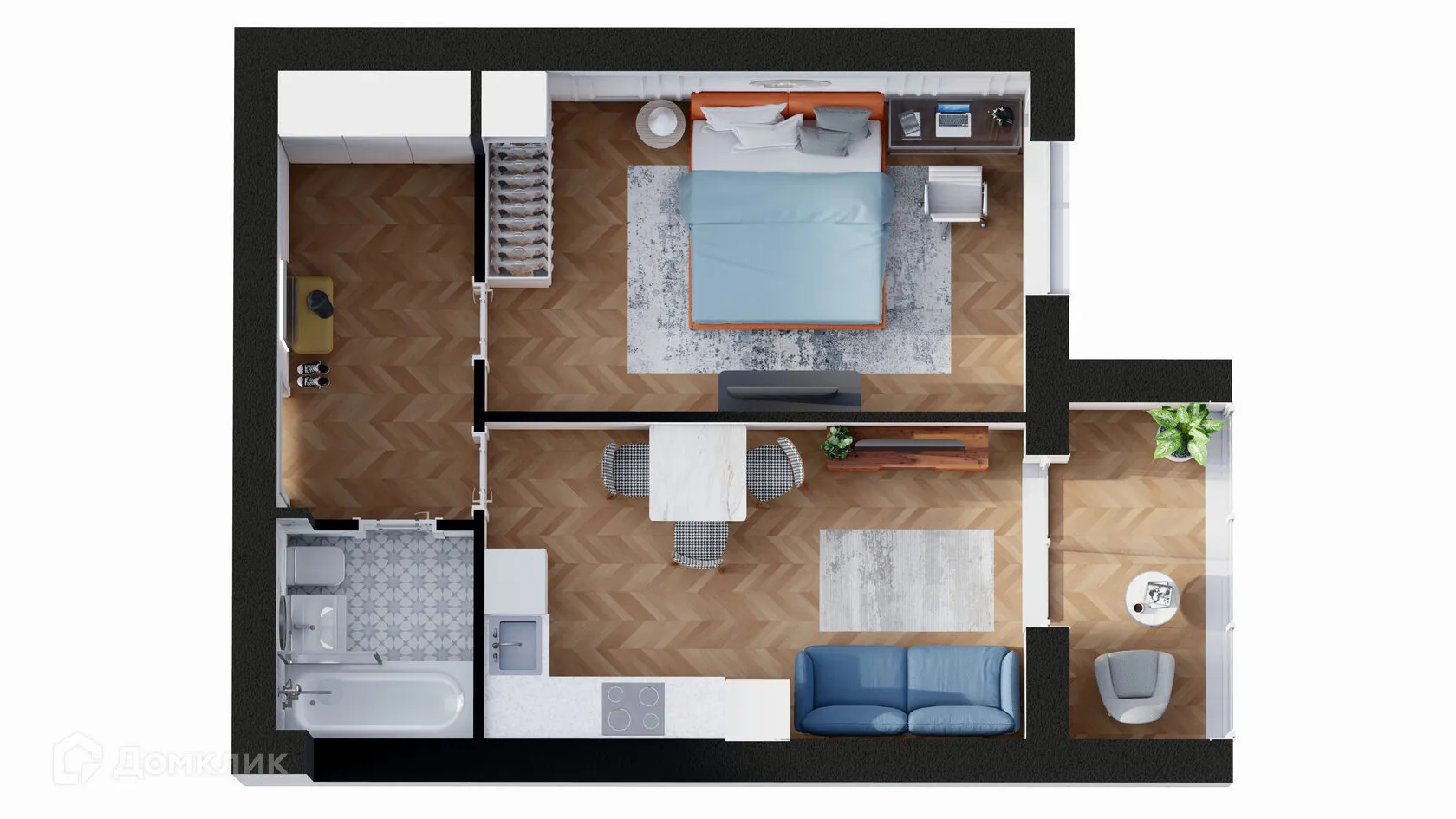 Фото квартиры в ЖК НЕВСКИЙ