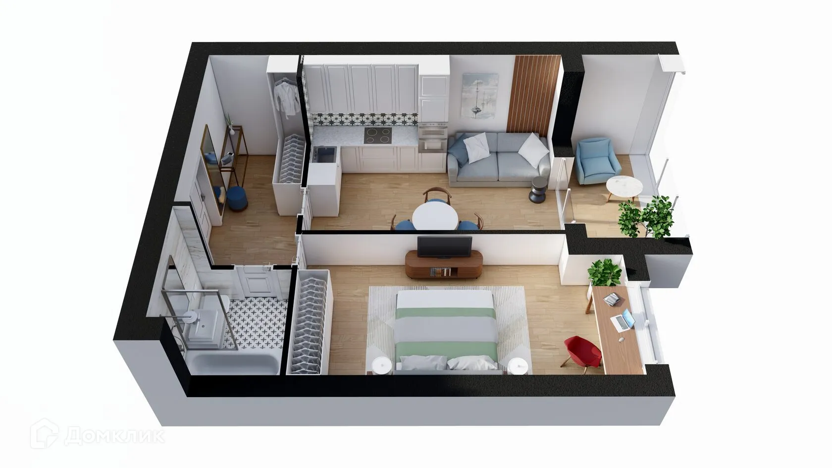 Фото квартиры в ЖК НЕВСКИЙ