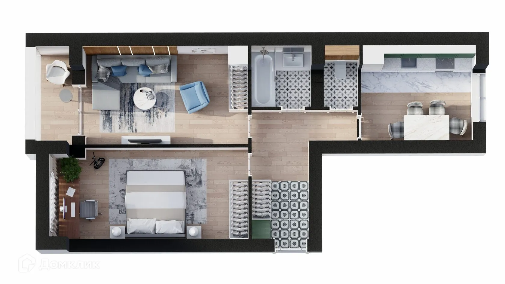 Фото квартиры в ЖК НЕВСКИЙ