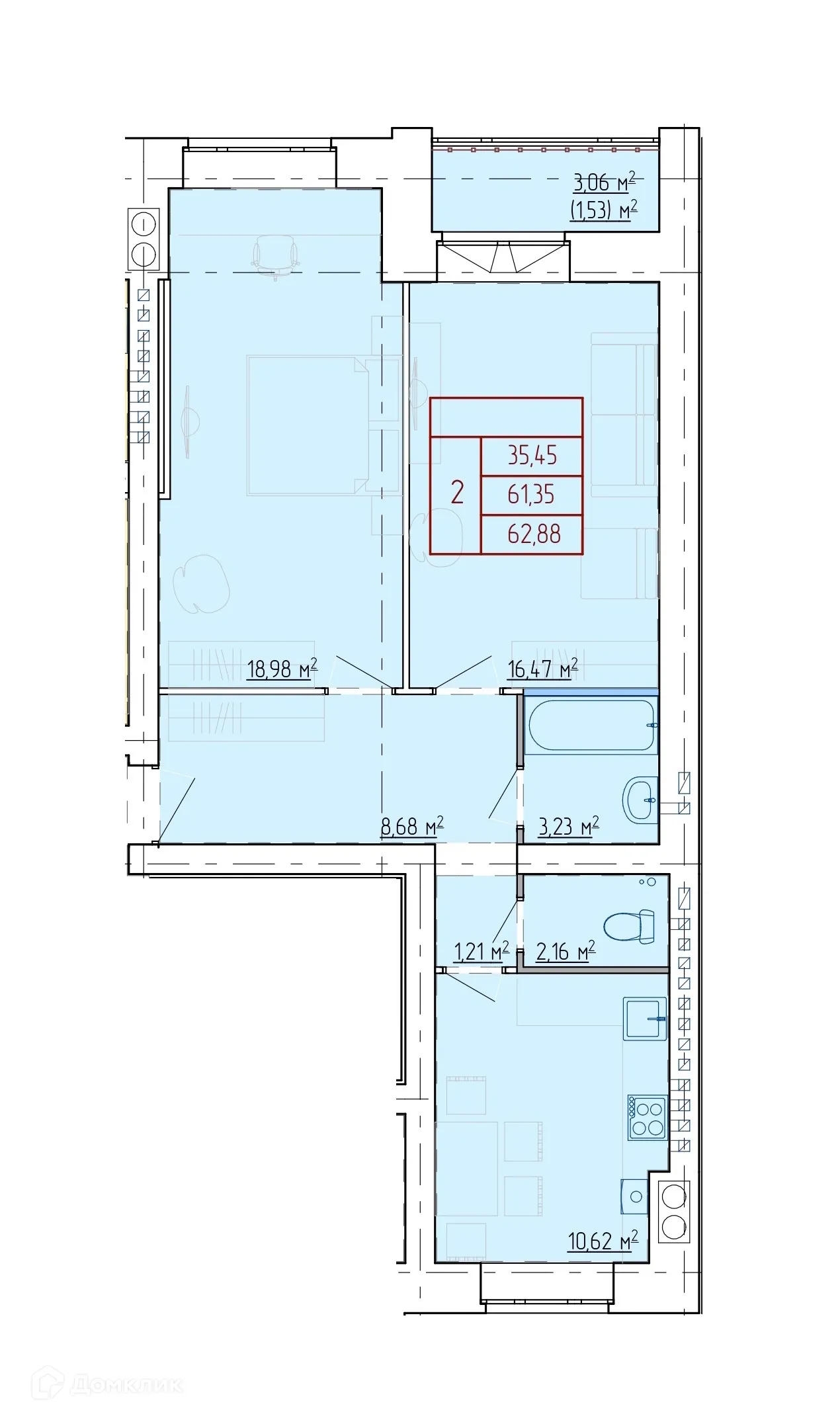 Фото квартиры в ЖК НЕВСКИЙ