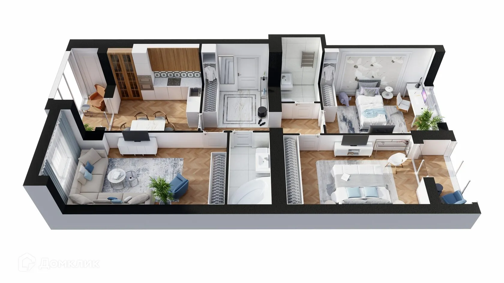 Фото квартиры в ЖК НЕВСКИЙ