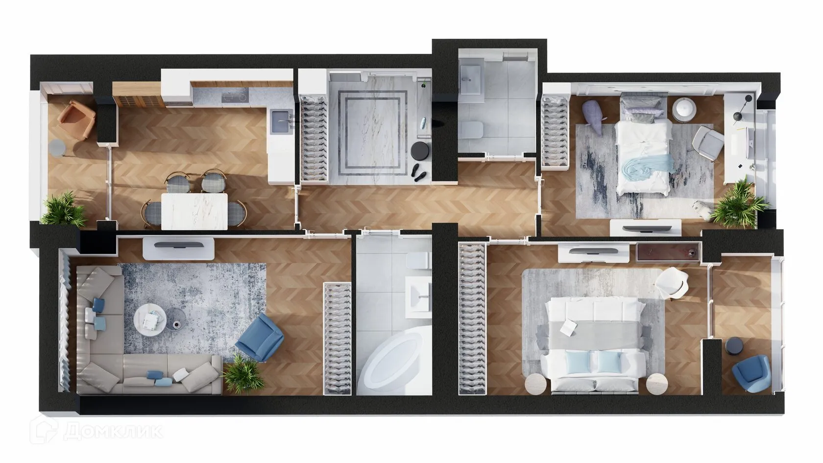 Фото квартиры в ЖК НЕВСКИЙ