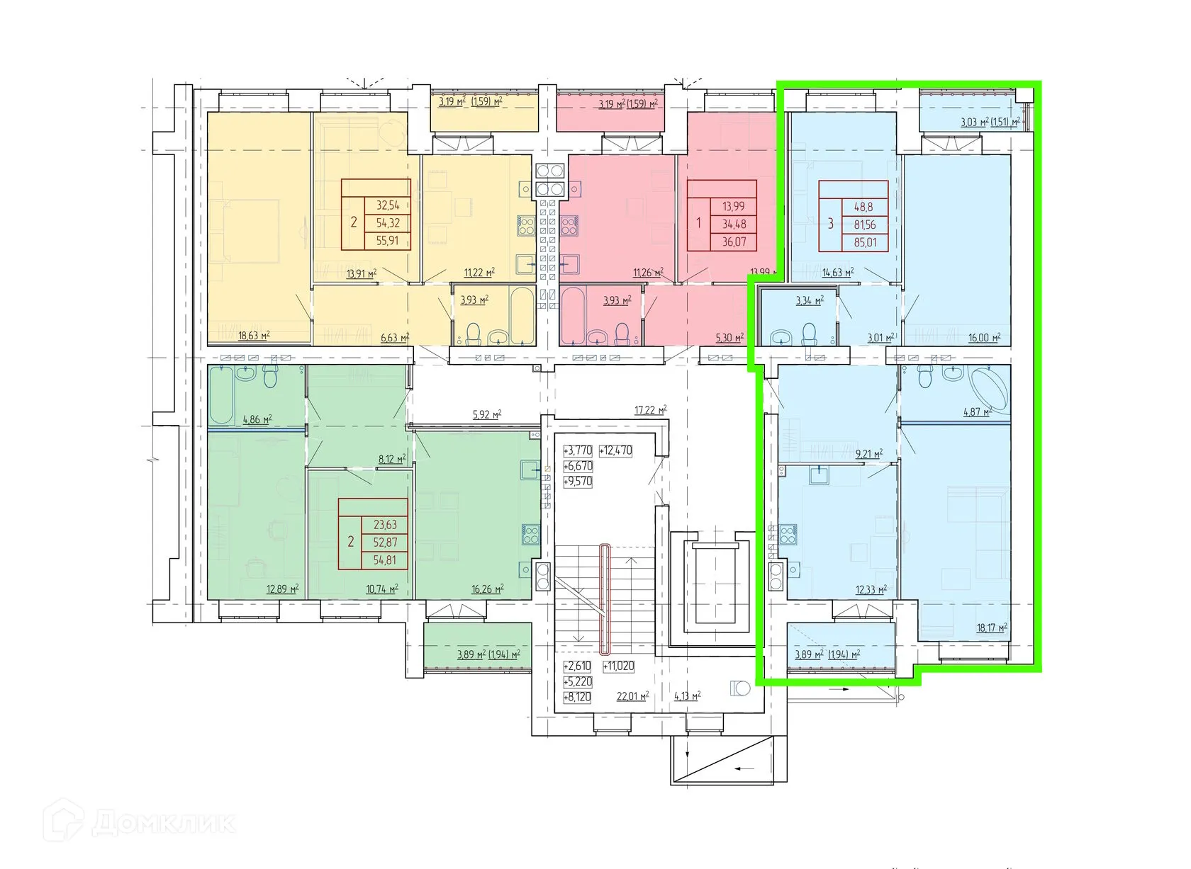 Фото квартиры в ЖК НЕВСКИЙ