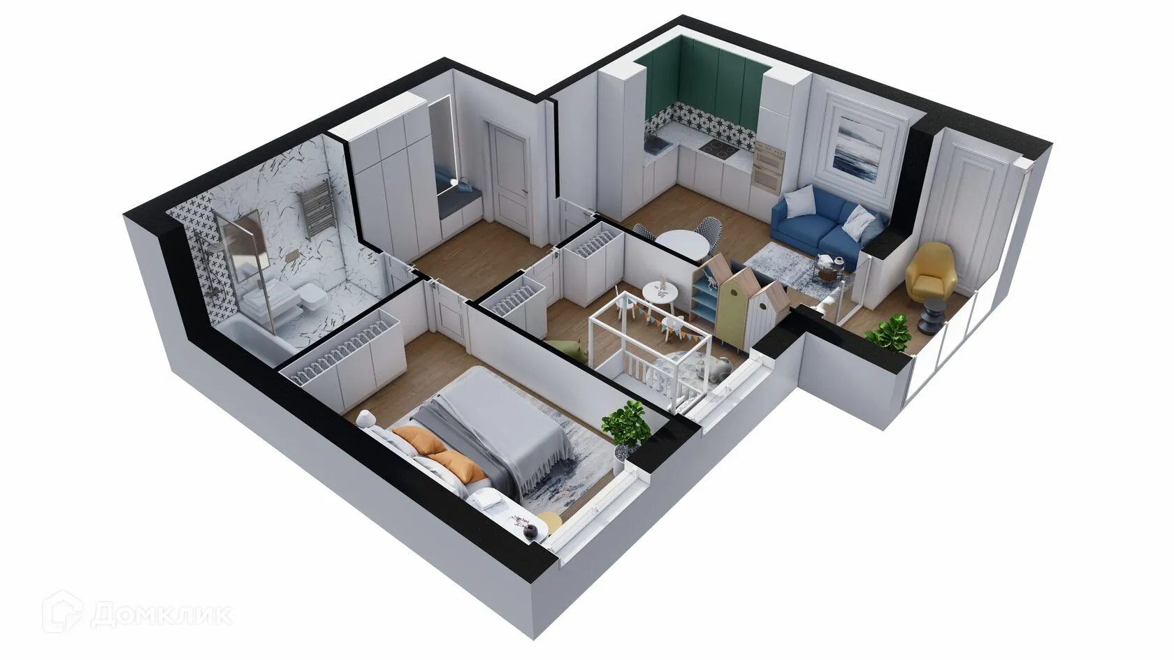 Фото квартиры в ЖК НЕВСКИЙ