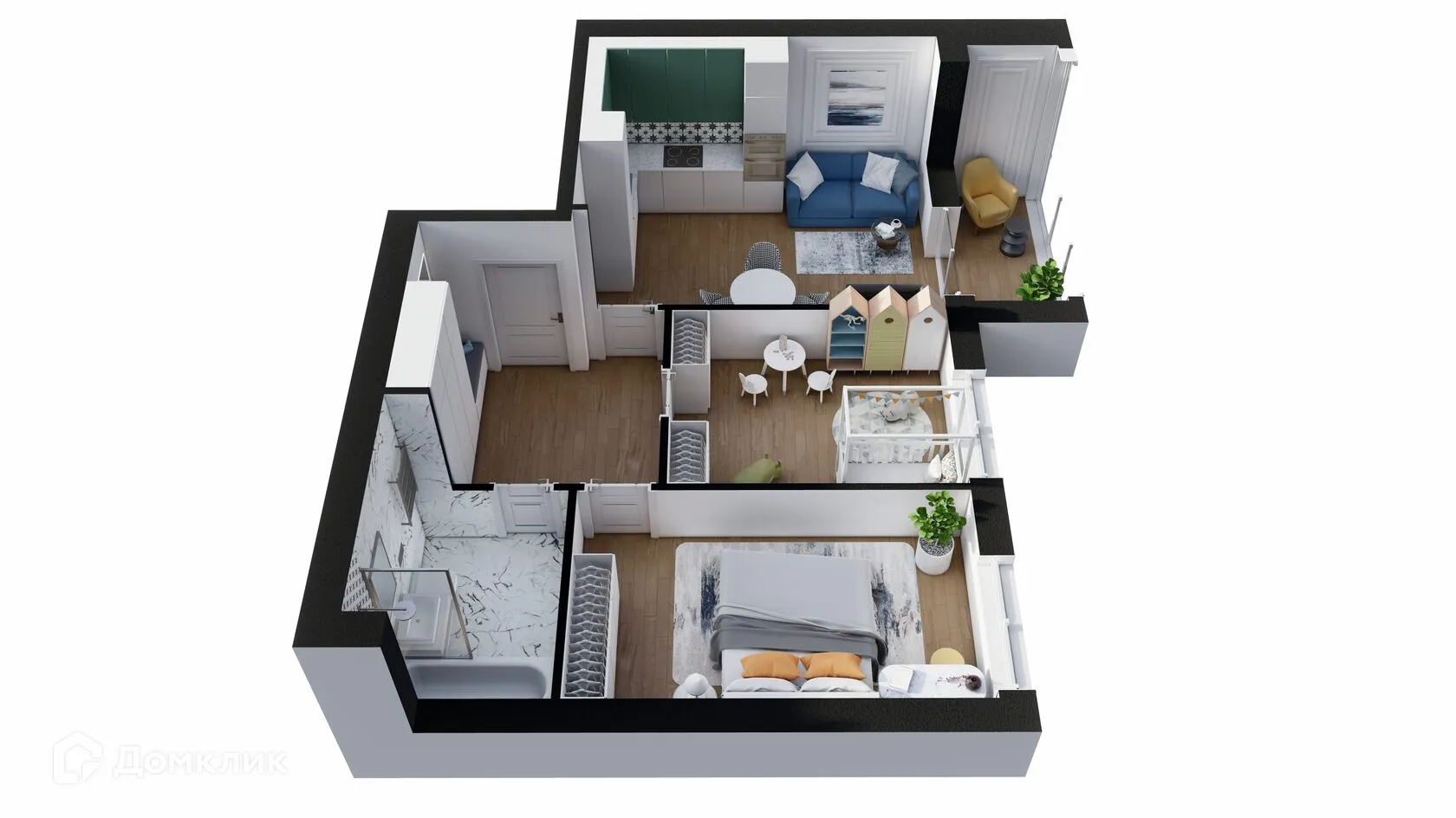 Фото квартиры в ЖК НЕВСКИЙ