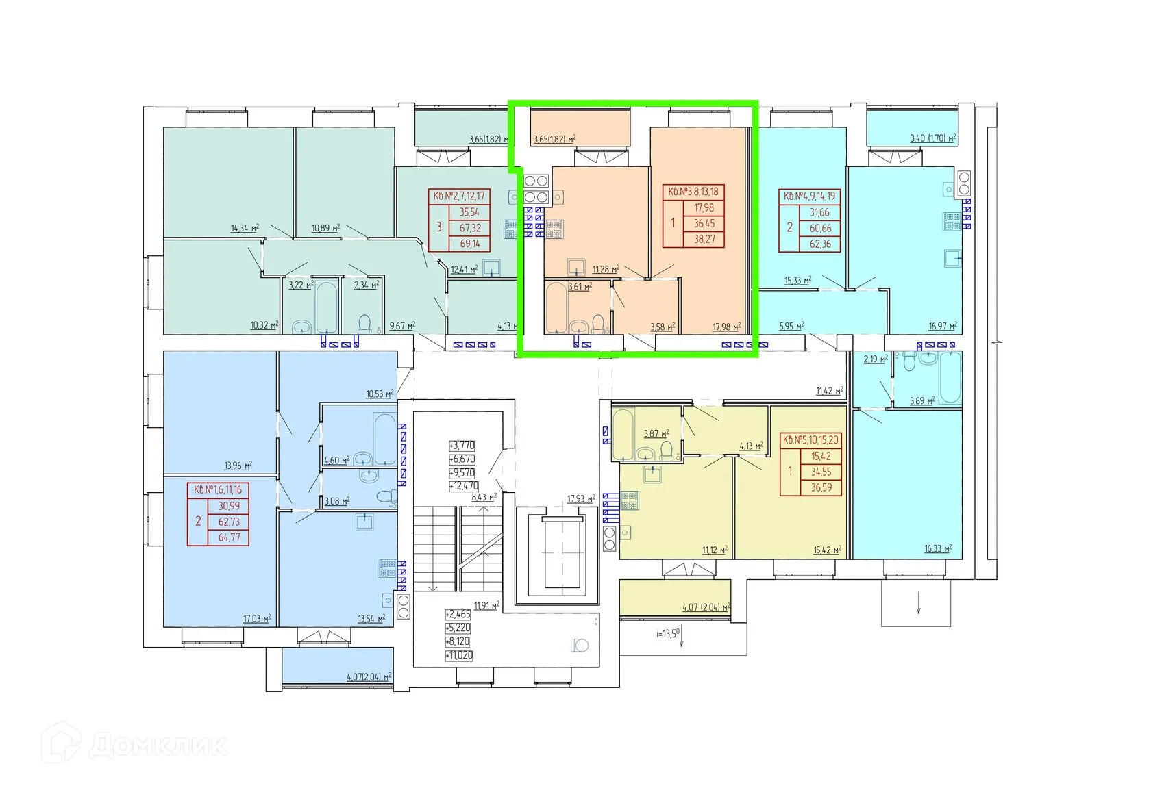 Фото квартиры в ЖК НЕВСКИЙ