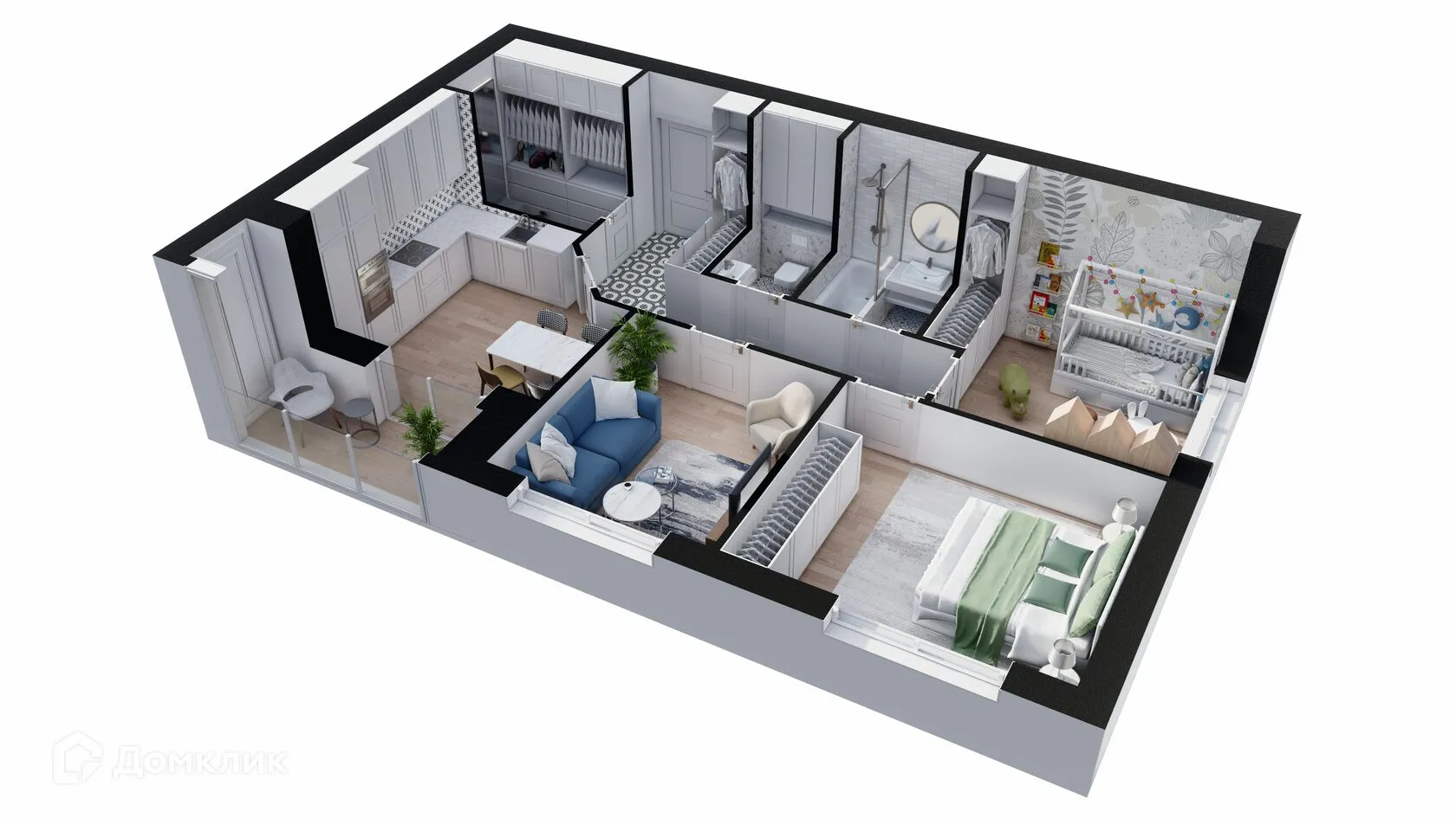 Фото квартиры в ЖК НЕВСКИЙ