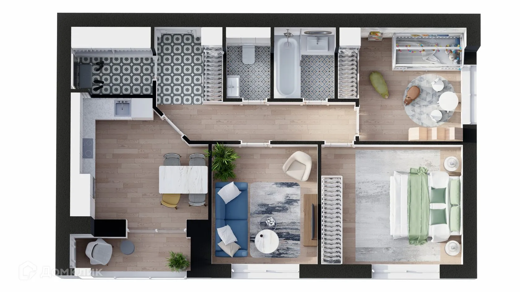 Фото квартиры в ЖК НЕВСКИЙ