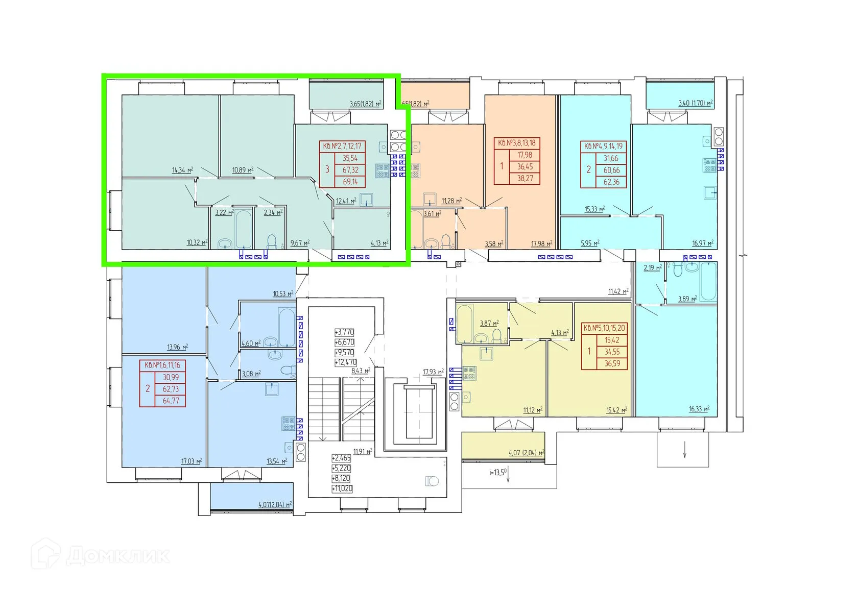Фото квартиры в ЖК НЕВСКИЙ
