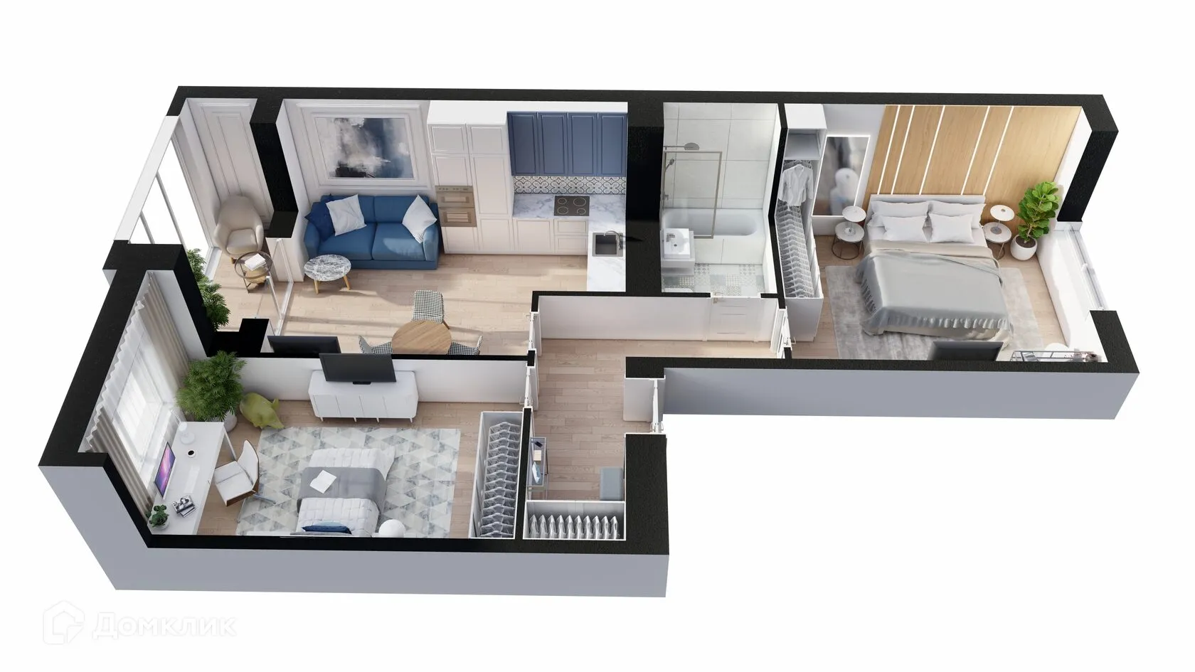 Фото квартиры в ЖК НЕВСКИЙ