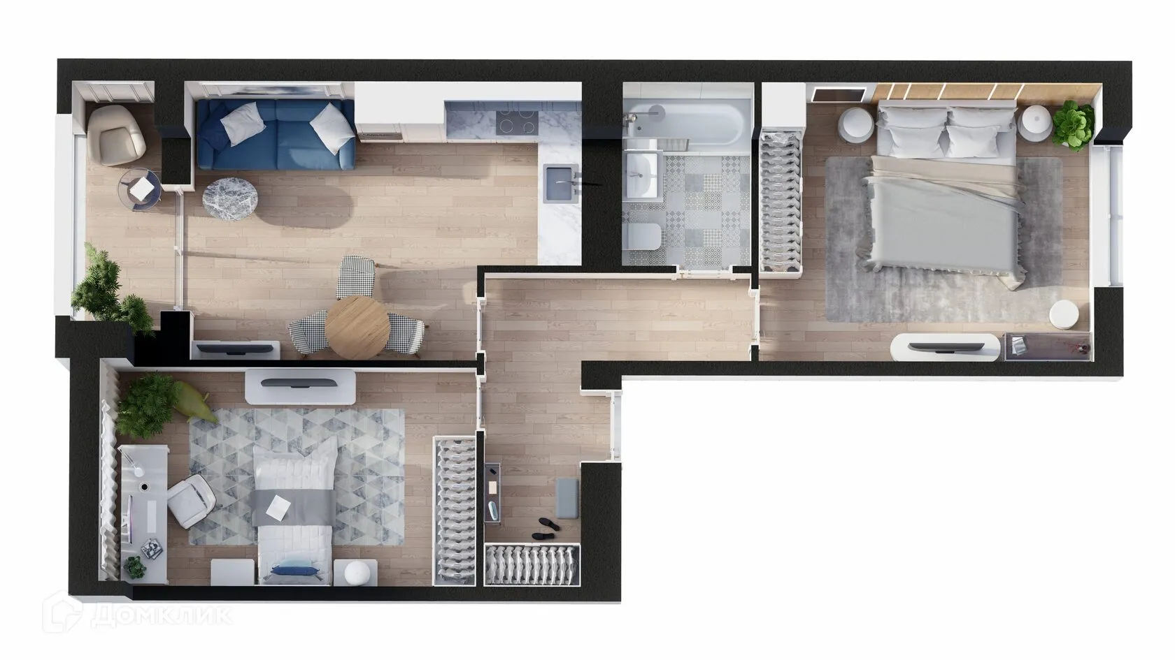 Фото квартиры в ЖК НЕВСКИЙ