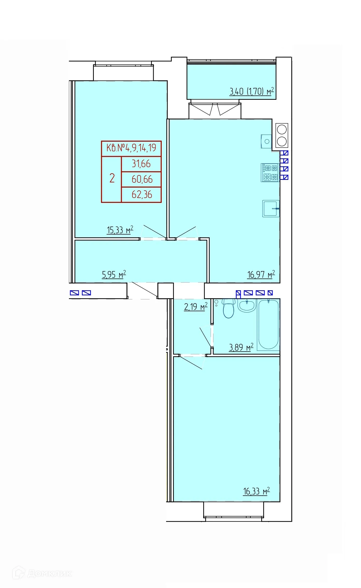 Фото квартиры в ЖК НЕВСКИЙ