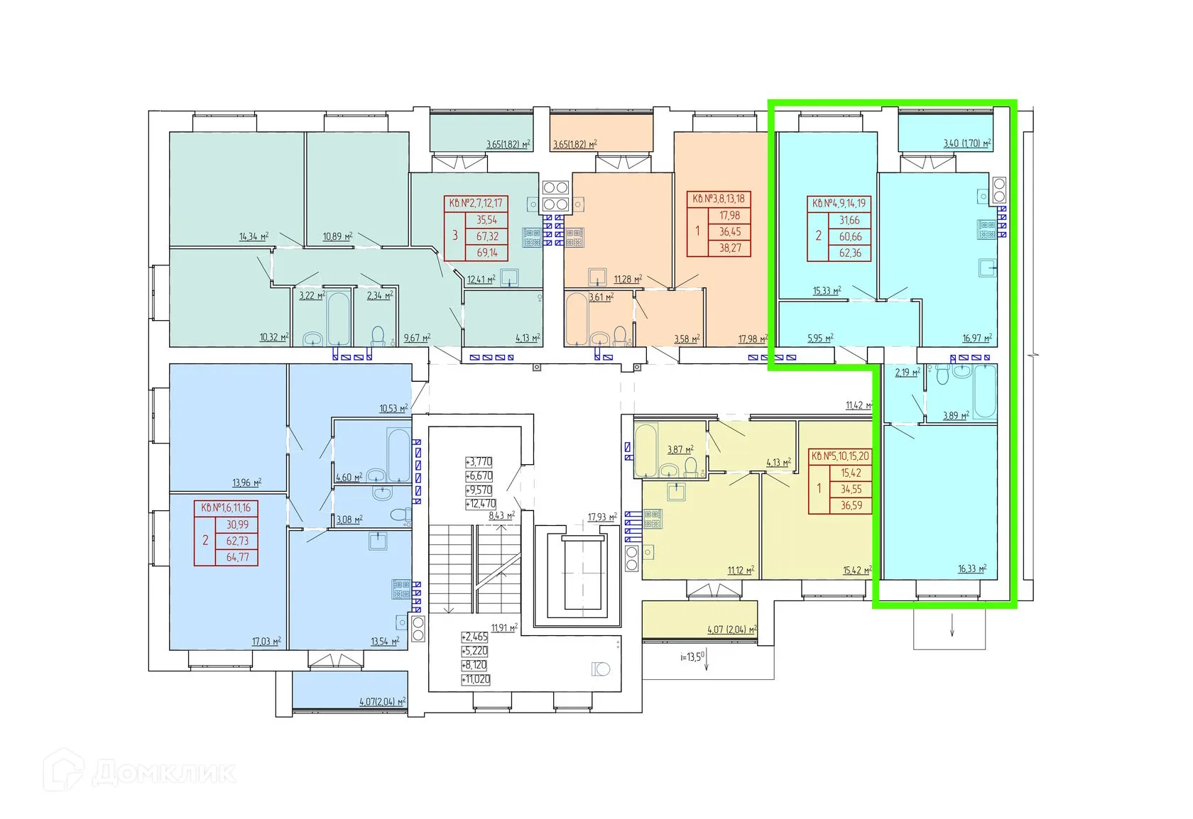 Фото квартиры в ЖК НЕВСКИЙ